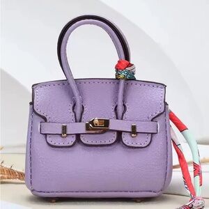 Mini Luxury Designer Inspired Tote Bag Charm